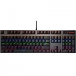 Клавиатура, Rapoo, V500PRO, Игровая, USB, Кол-во стандартных клавиш 104, Длина кабеля 1,8 метра, Анг/Рус/Каз, Чёрный